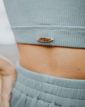 Load image into Gallery viewer, Mist | Lounge Bra Top - Heart Over Head